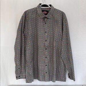 Men's Multicolor Patterned Shirt